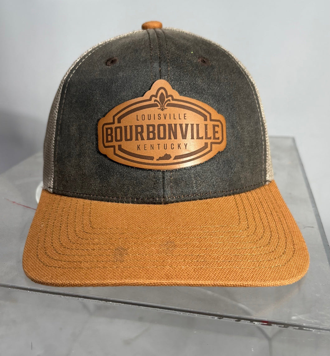 Bourbonville® Cap - Brown/Khaki